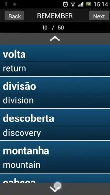 Portuguese lessons (free) android App screenshot 3